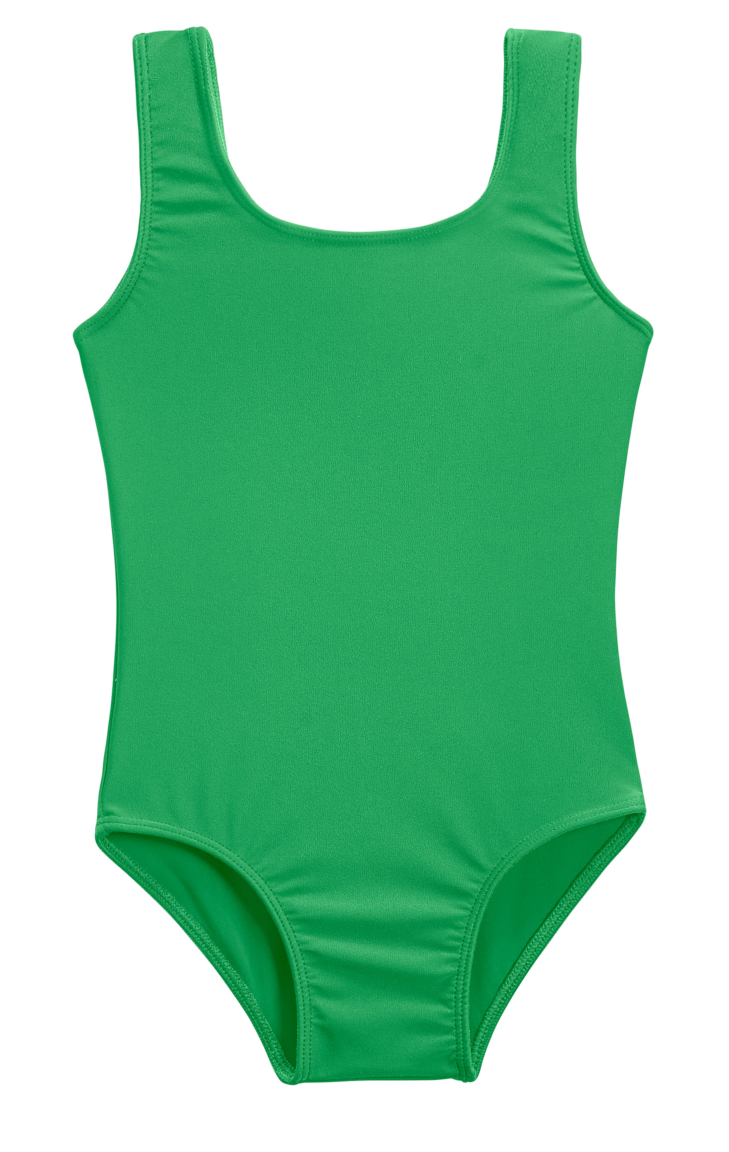 Girls UPF 50 One Piece Swimsuit Elf Green City Threads USA