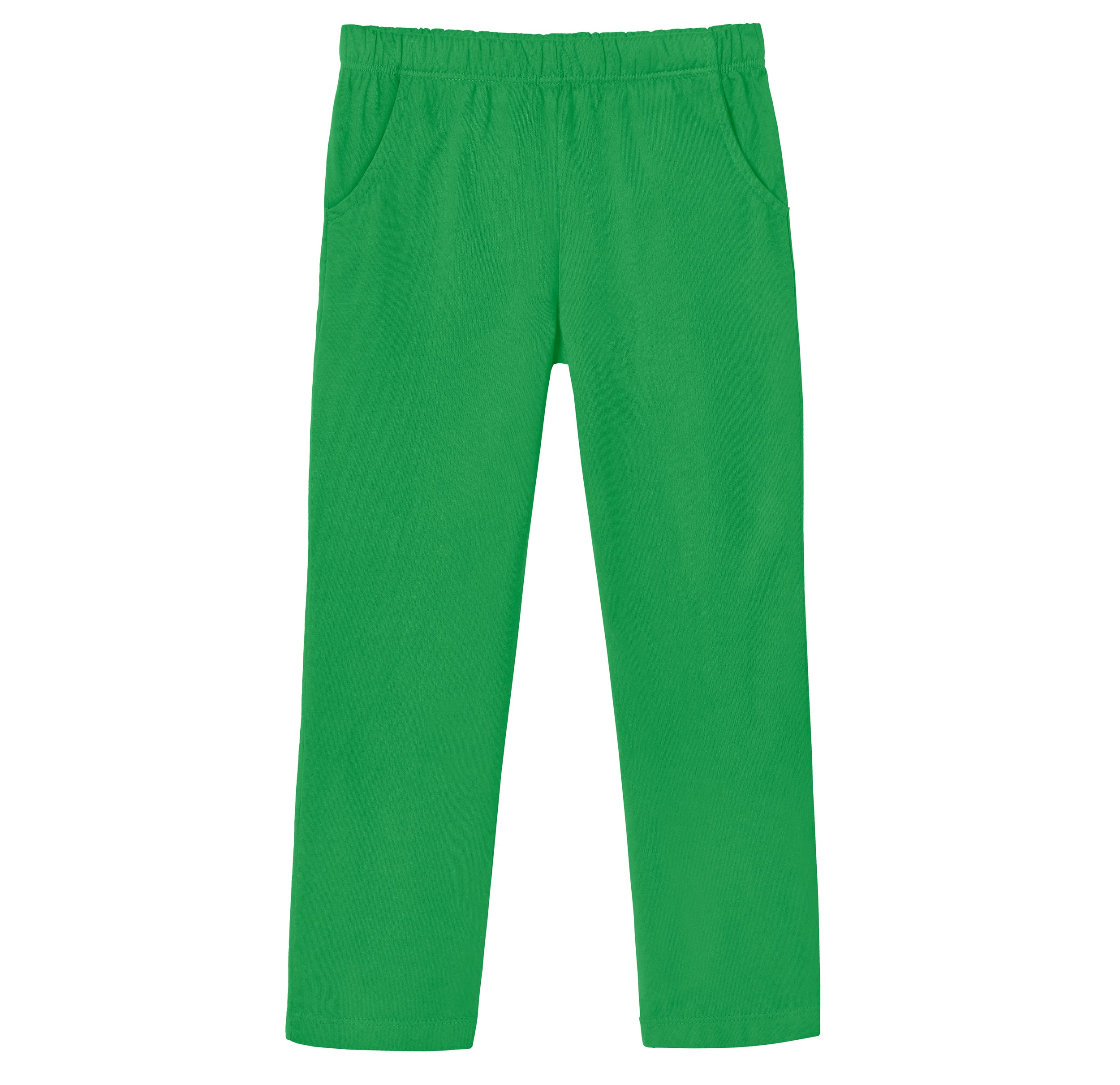 green pants