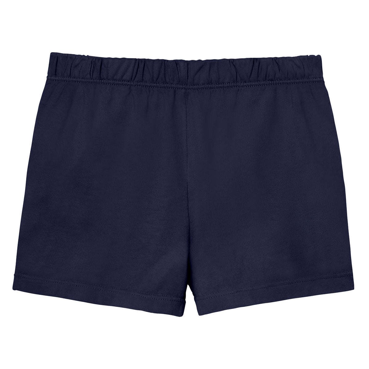 Girls Soft Cotton UPF 50+ Jersey Pocket Shorts | Navy