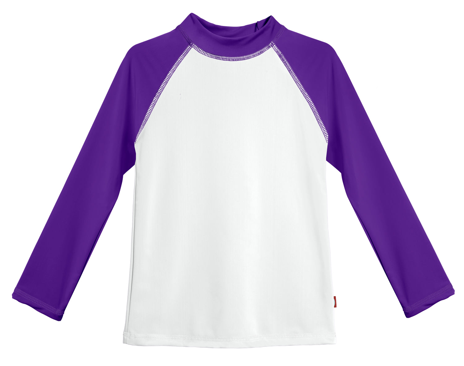 White with Purple