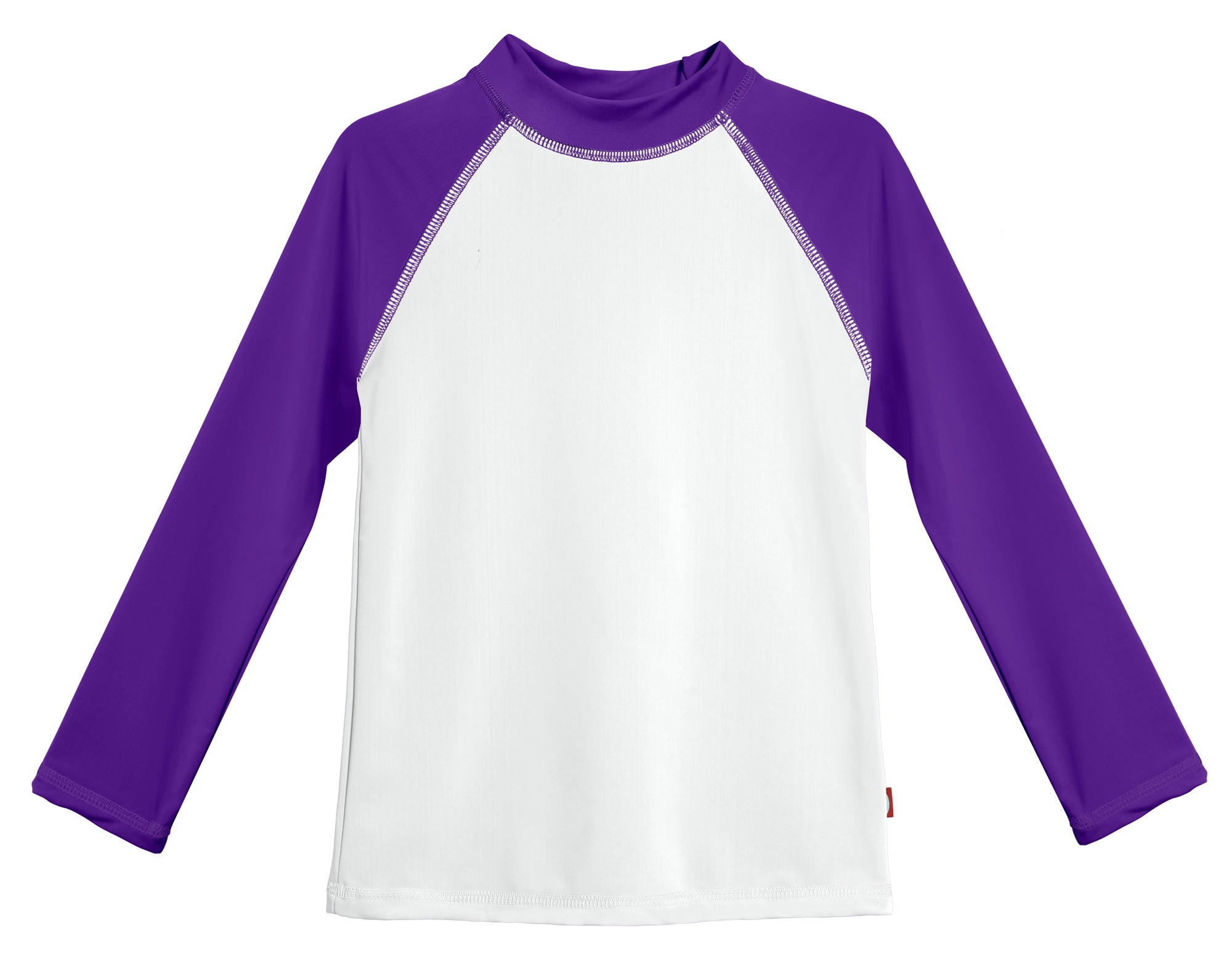 White with Purple