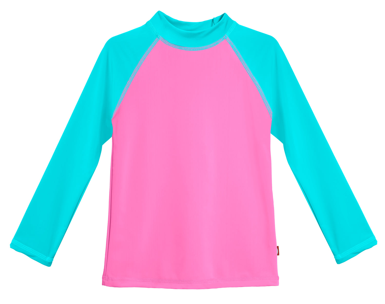 Medium Pink with Turquoise 