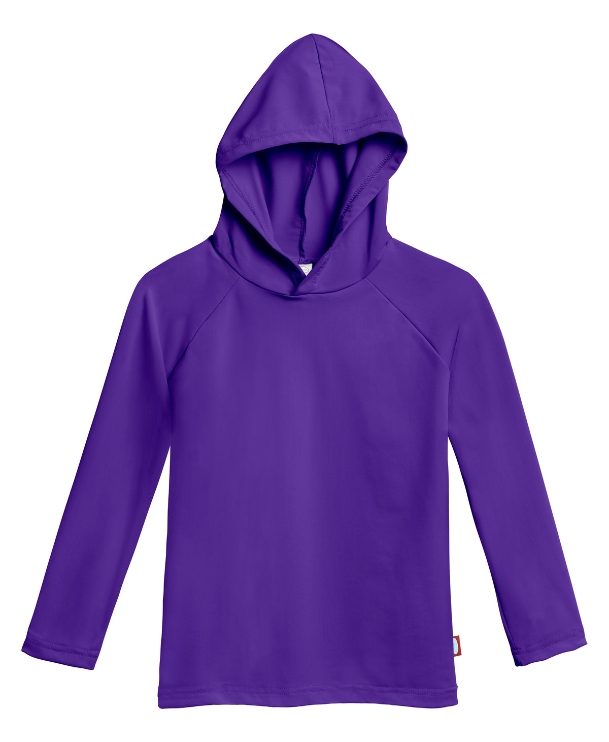 Unisex UPF 50+ Long Sleeve Hooded Rashguard | Purple