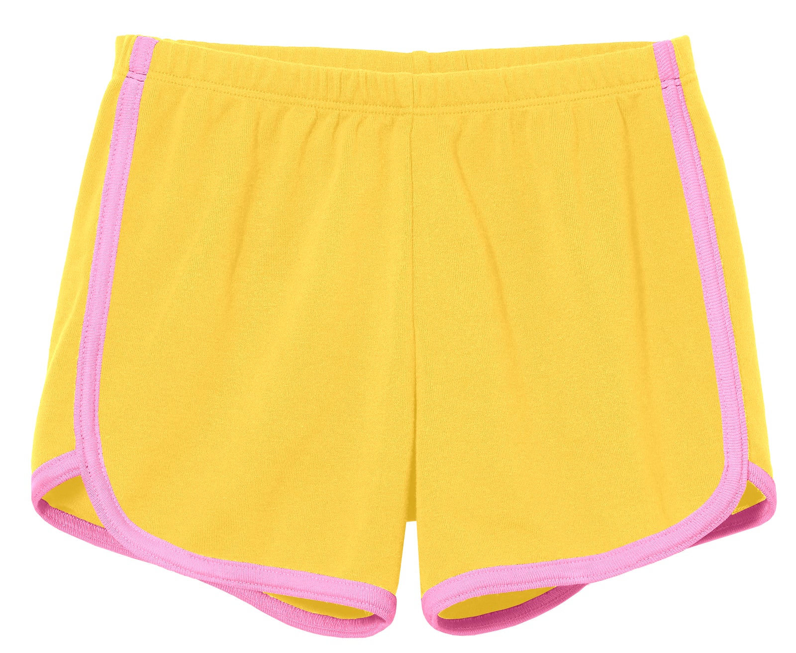 Girls Soft Cotton Knit Short with Trim
