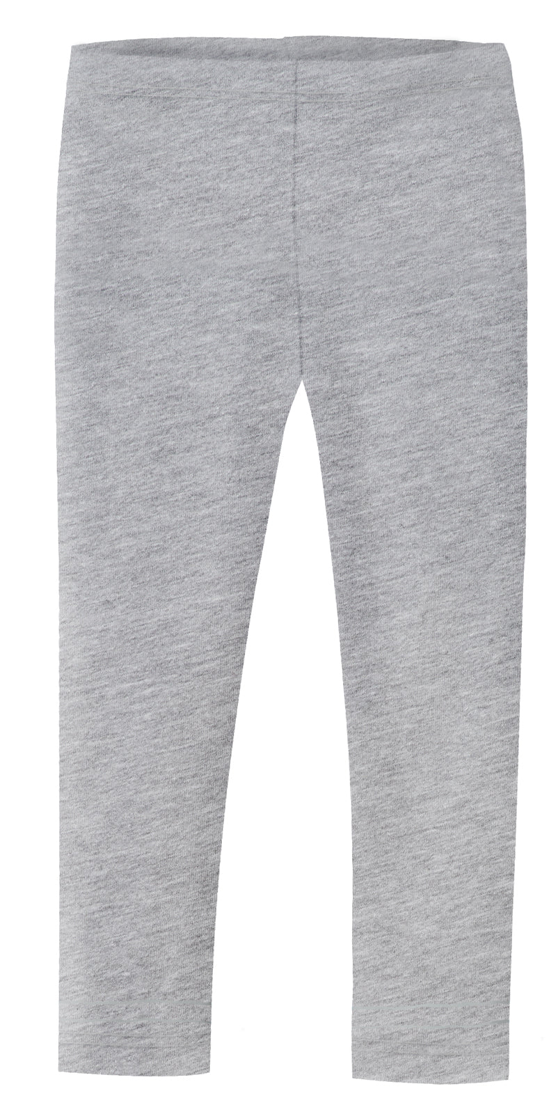 Heather Grey Grey Leggings Cotton Girls Soft 100% Cotton Solid