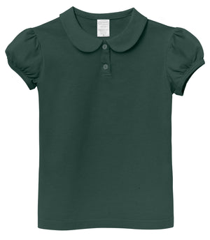 Peter pan collar polo shop