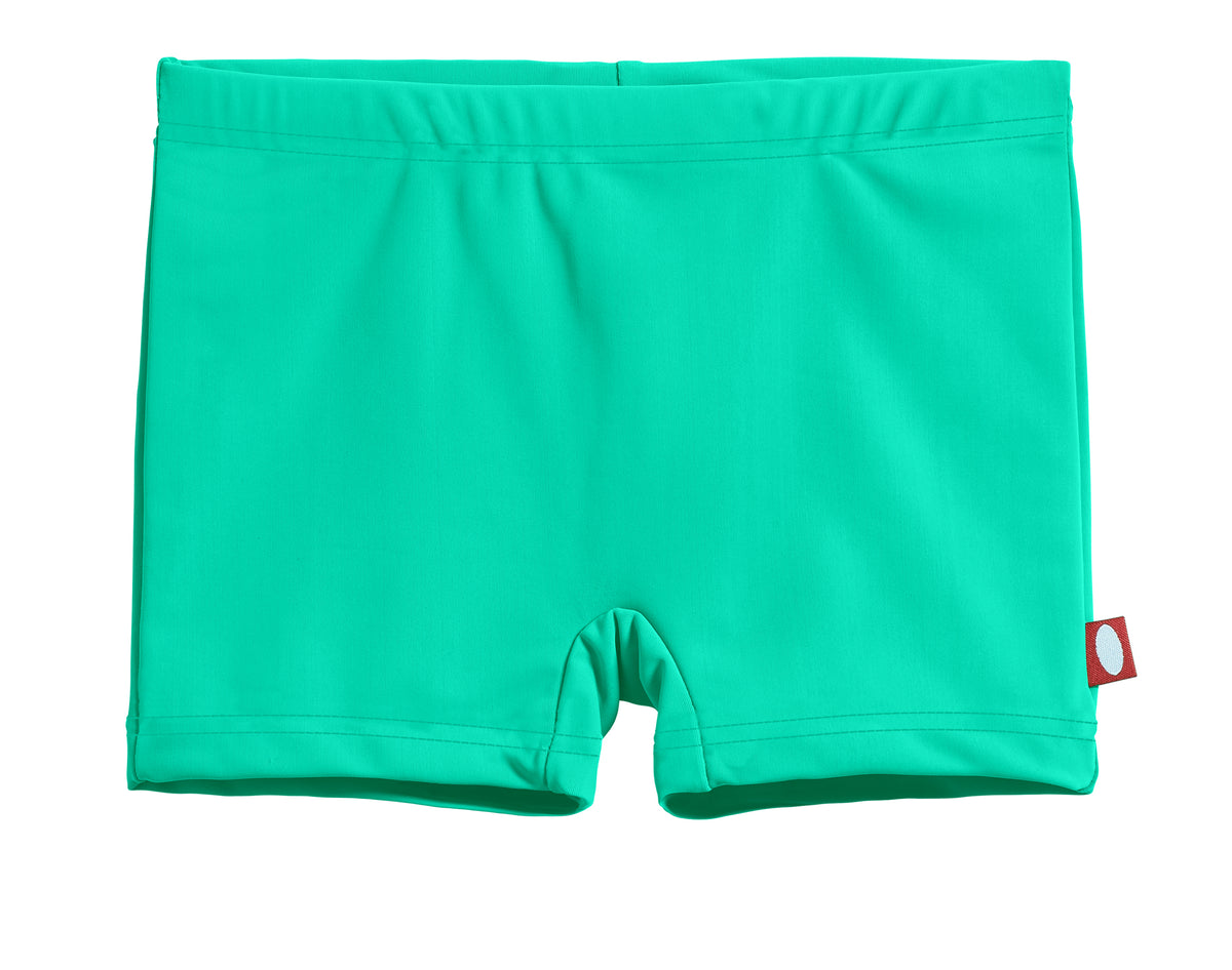Girls UPF 50+ Swim Boy Shorts  | Aqua
