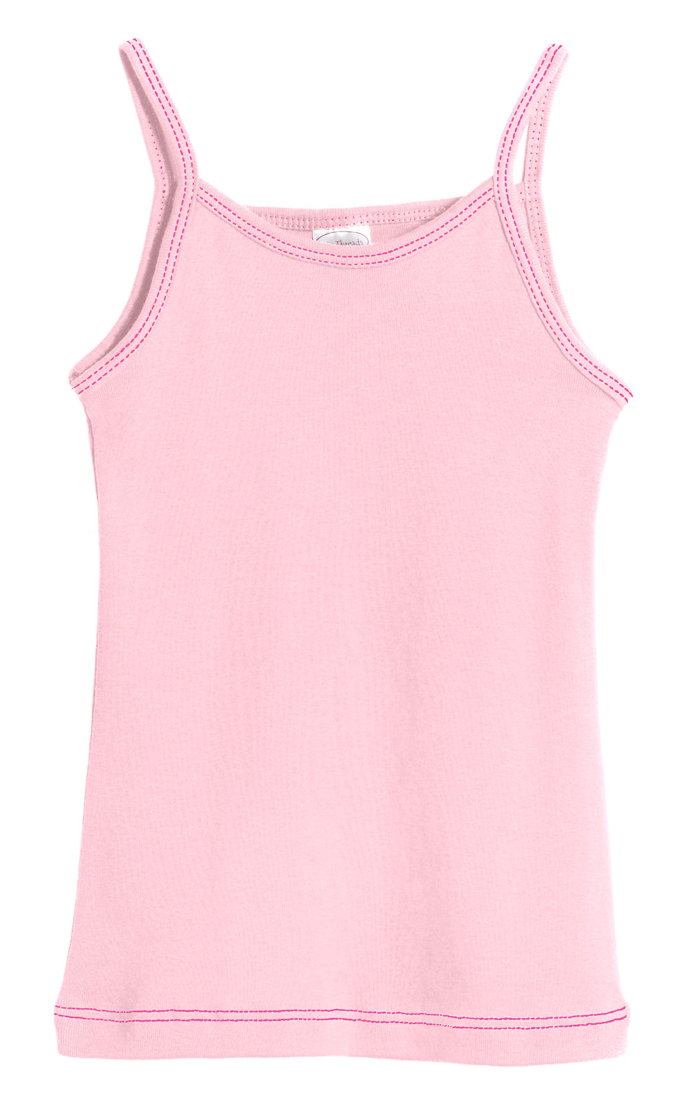 Girls Soft Cotton Camisole | Pink