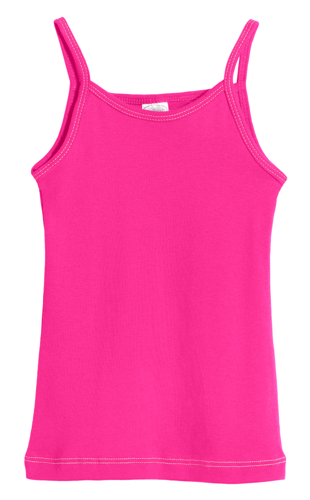 Girls Soft Cotton Camisole | Hot Pink