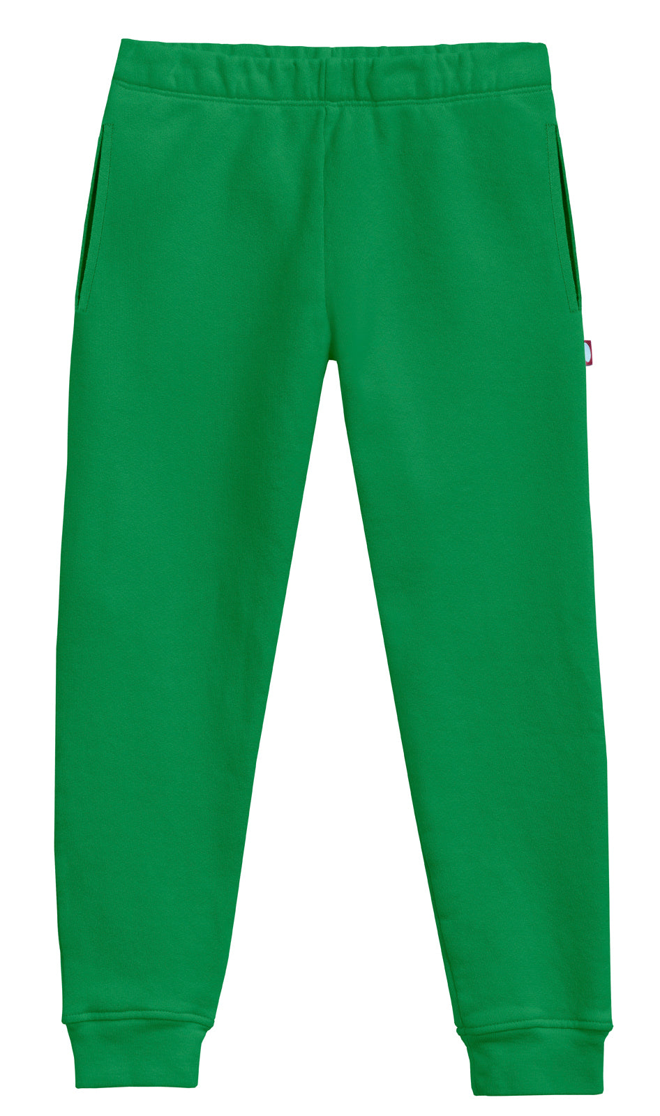 Soft Cotton Pocket Fleece Jogger| Elf Green