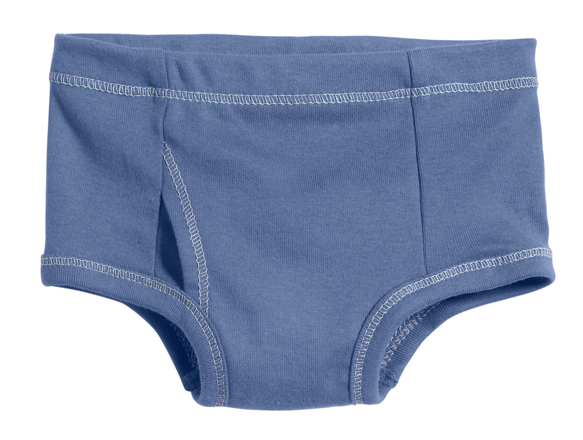 Boys Soft-Cotton Briefs | Denim Blue