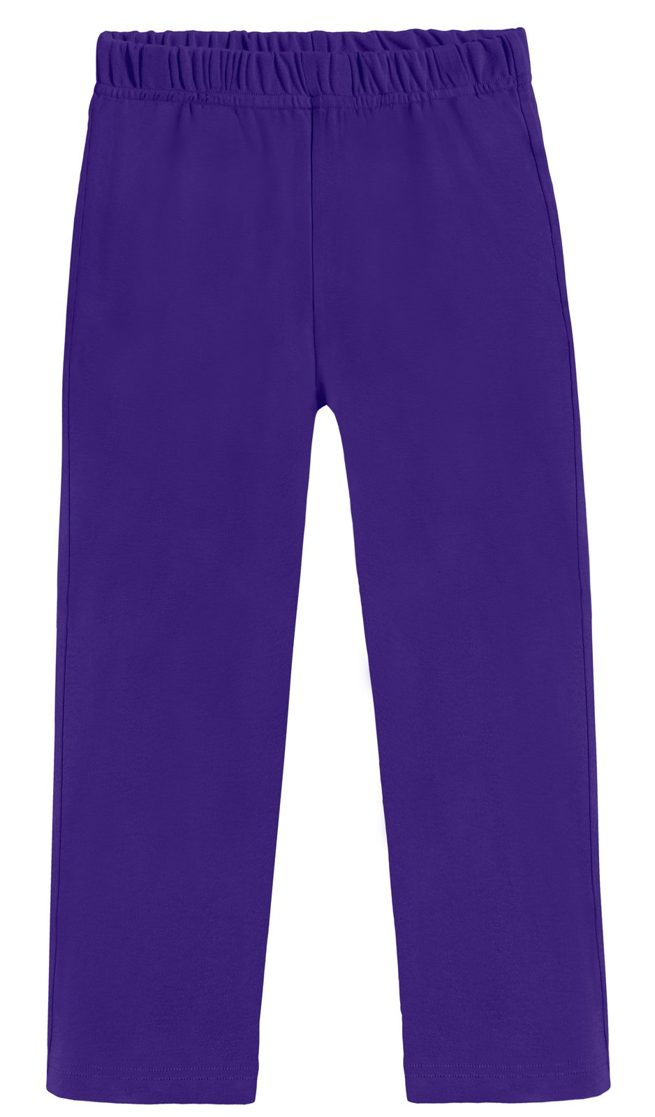 Boys Soft Cotton Athletic Pants - UPF 50+ | Athletic Purple
