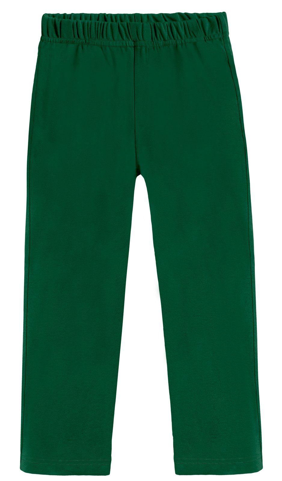Boys Soft Cotton Athletic Pants - UPF 50+ | Forest Green