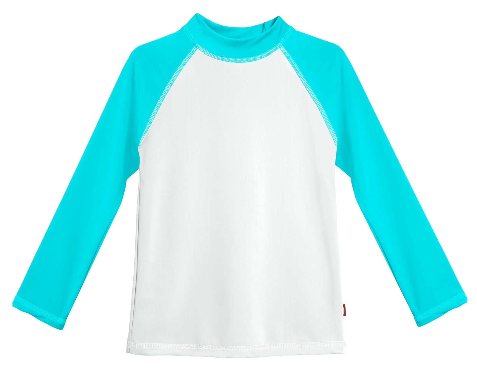 White with Turquoise