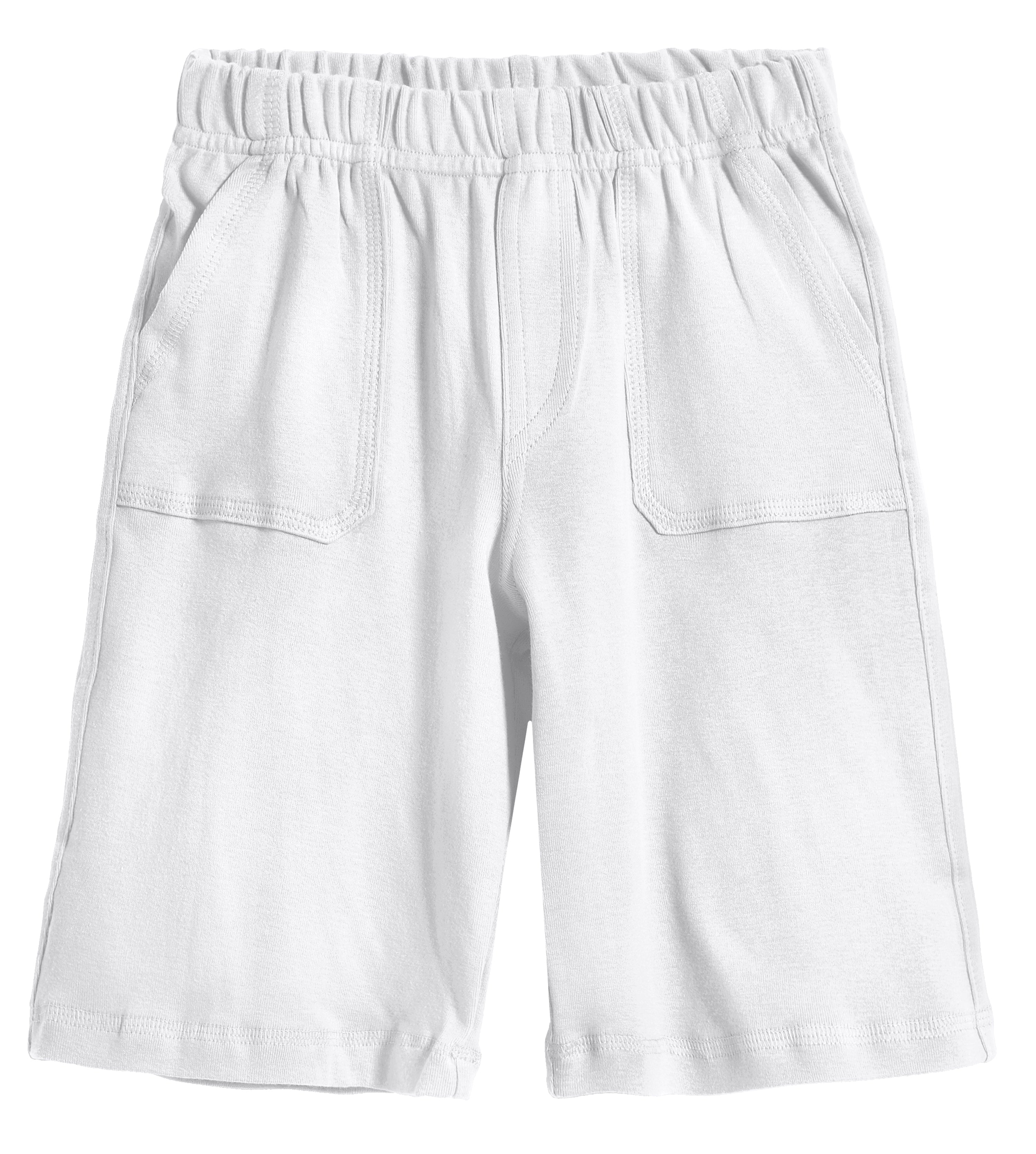 【最安値挑戦】 3 50+ UPF Cotton Soft Boys -Pocket White | Shorts Jersey Clothing