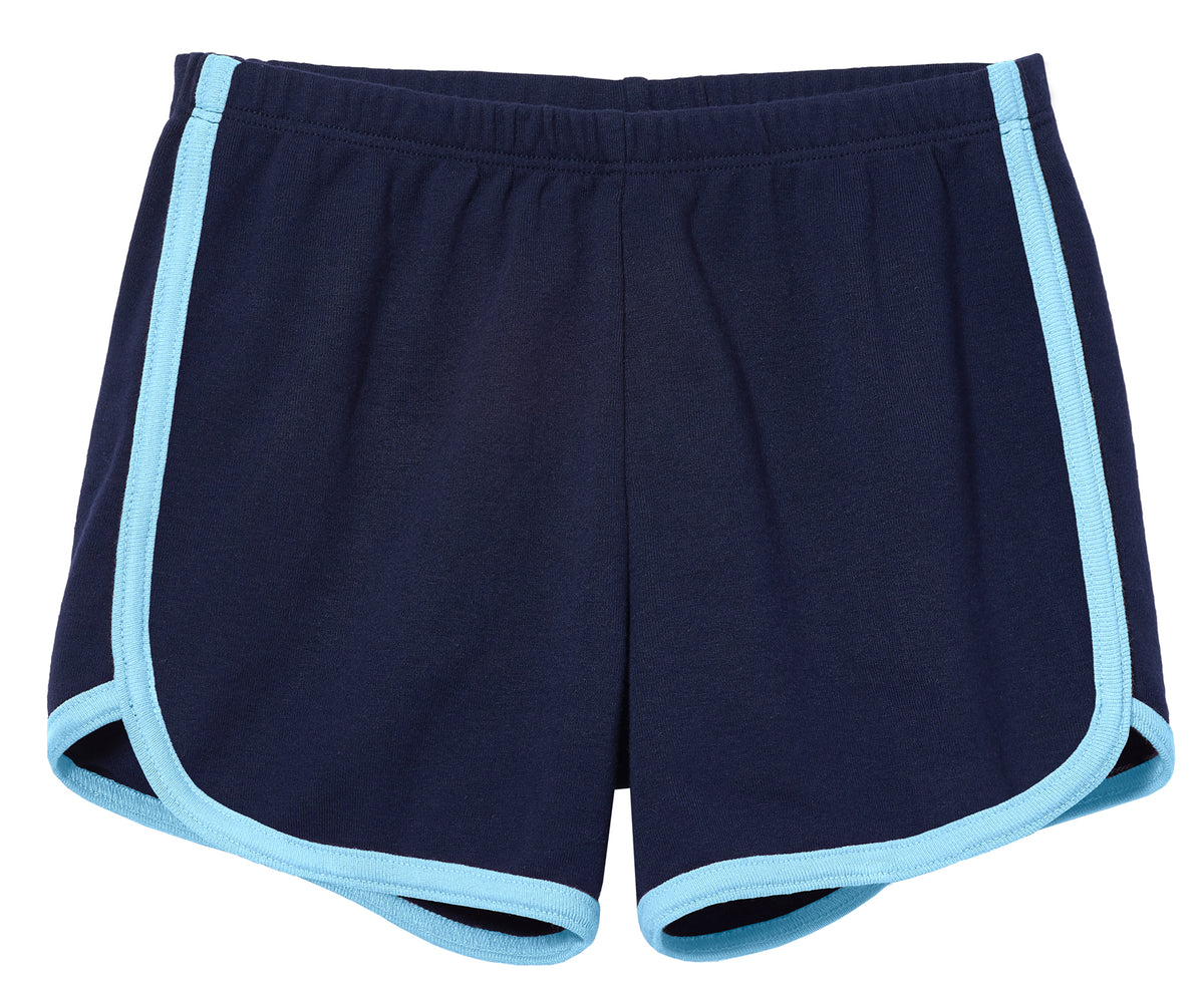 Navy w. Bright Light Blue Trim 