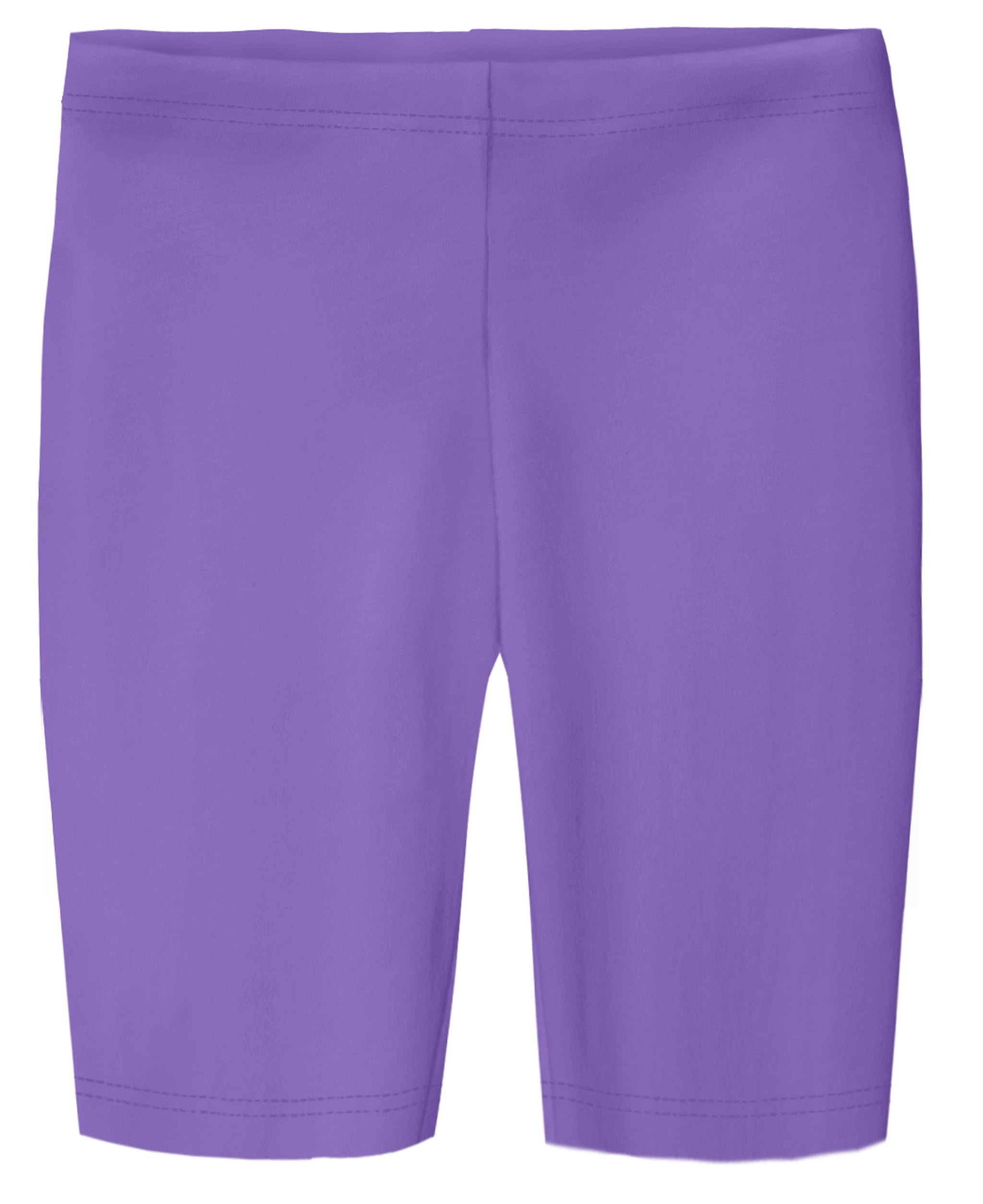 City Threads USA-Made Soft 100% Cotton Girls Long Bike Shorts | Deep Purple - 7Y City Threads USA-Made Soft 100% Cotton Girls Long Bike Shorts | Deep Purple - 7Y