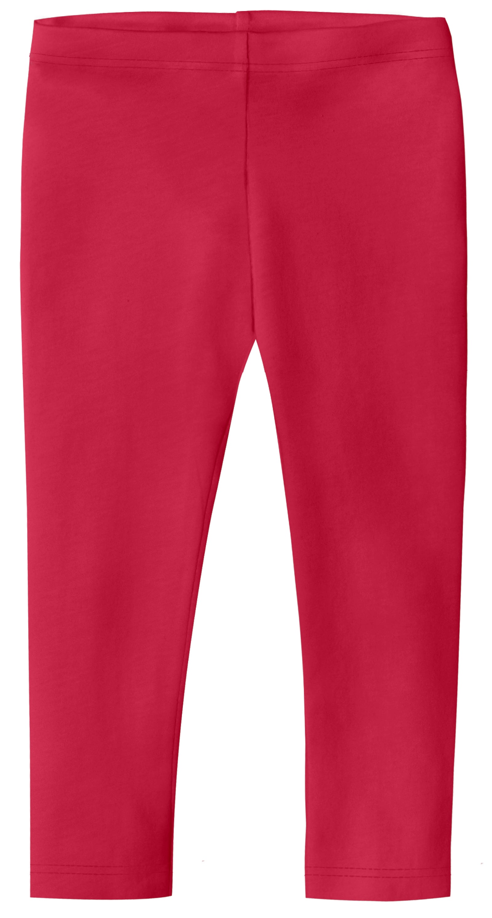 Girls Soft 100% Cotton Capri Leggings