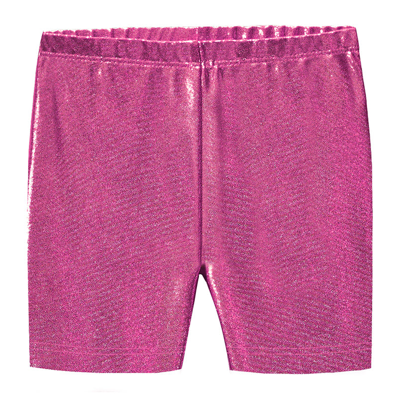 Glitter bike shorts top