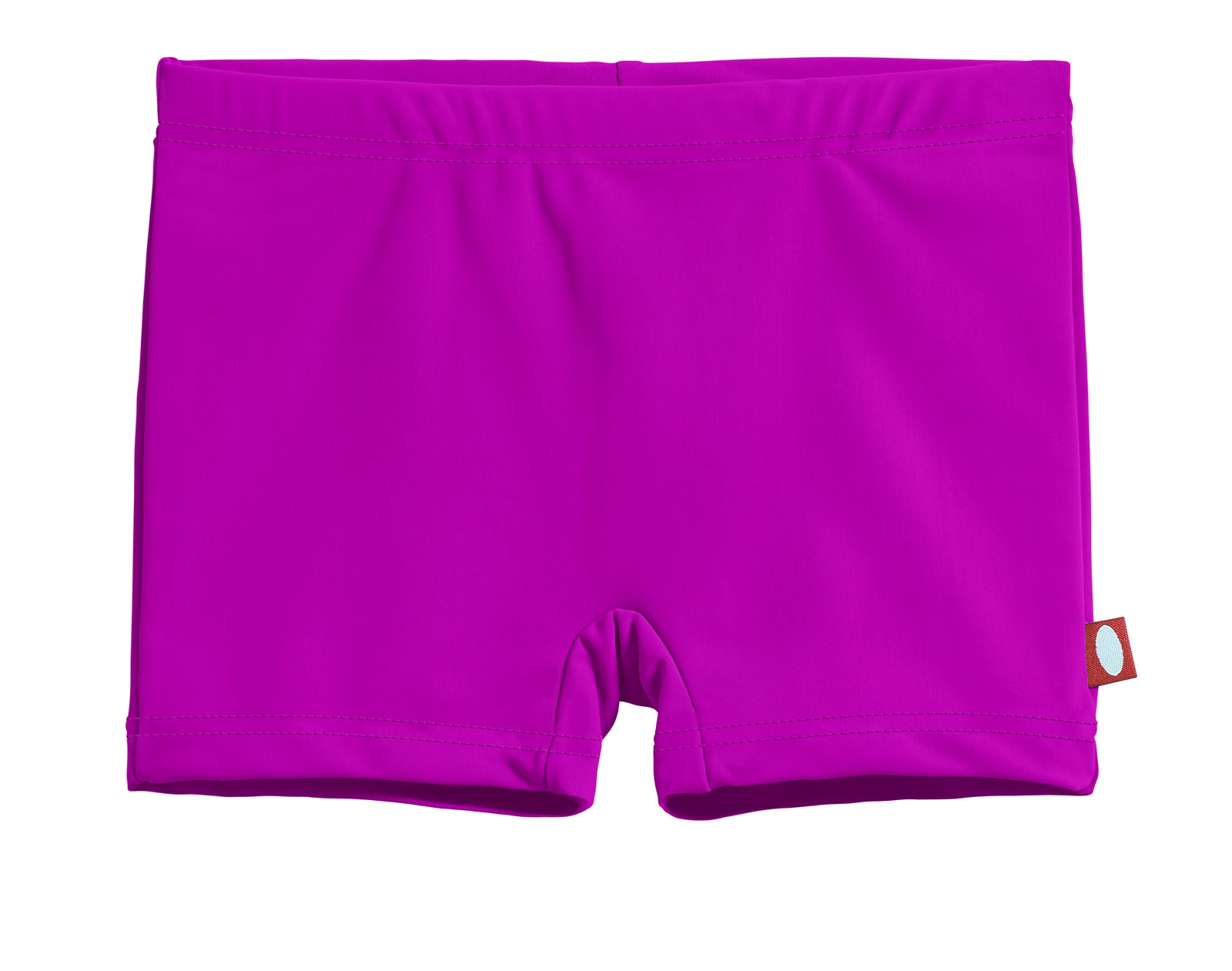 Girls Recycled Nylon UPF 50+ Swim Boy Shorts | Fuchsia - City Threads USA