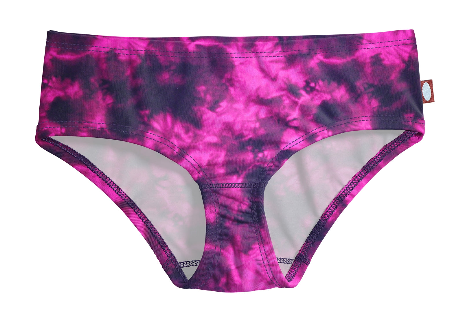 Fuchsia Black Tie Dye
