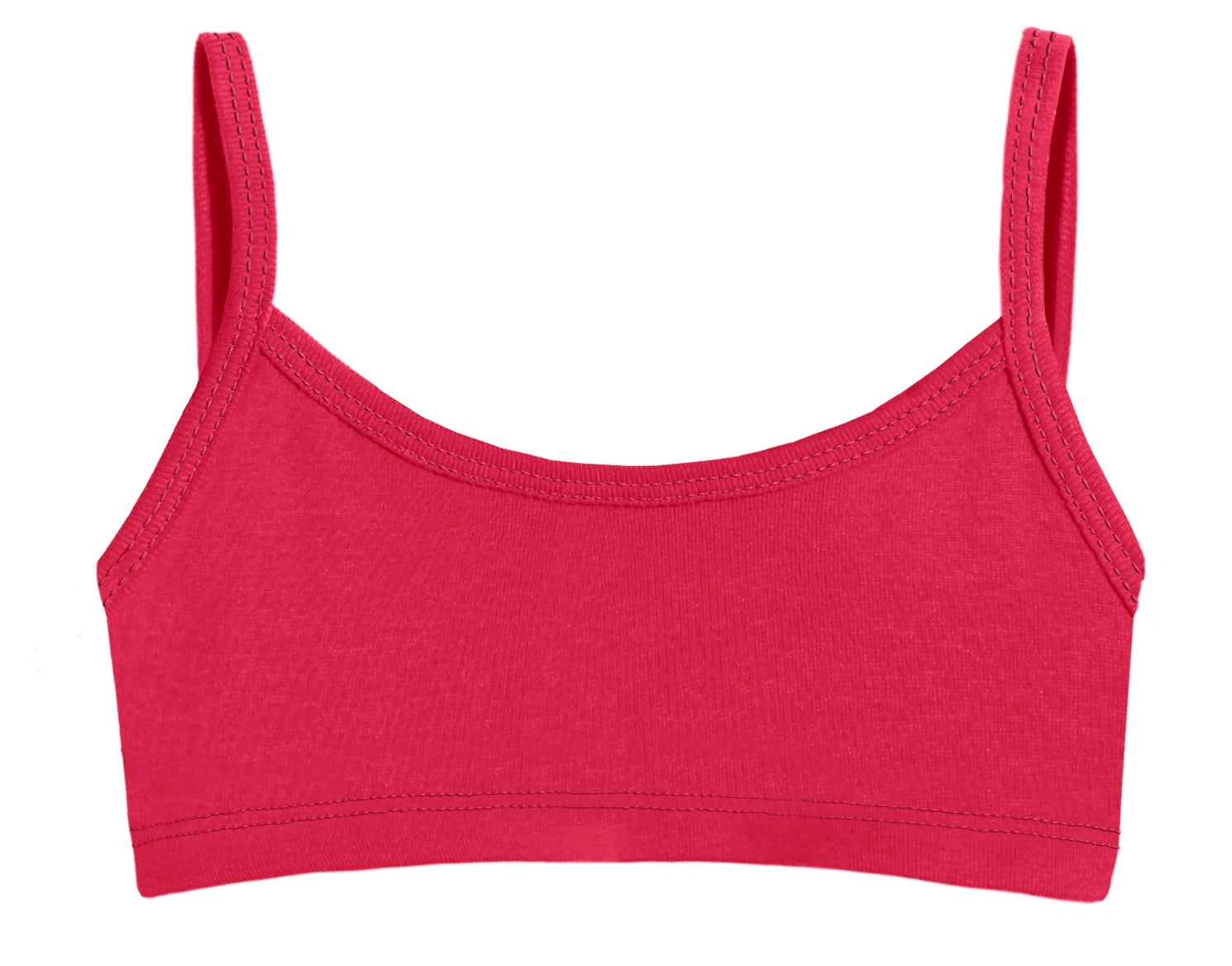 Kids Girls Training Bras Quality Lycra Cotton Pink Letters