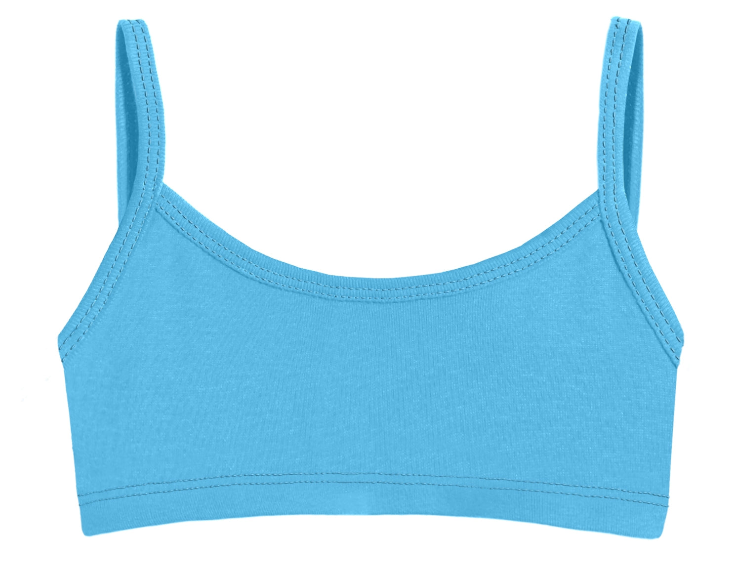 Girl's Training Bra soft 100% cotton baby rib - City Threads USA