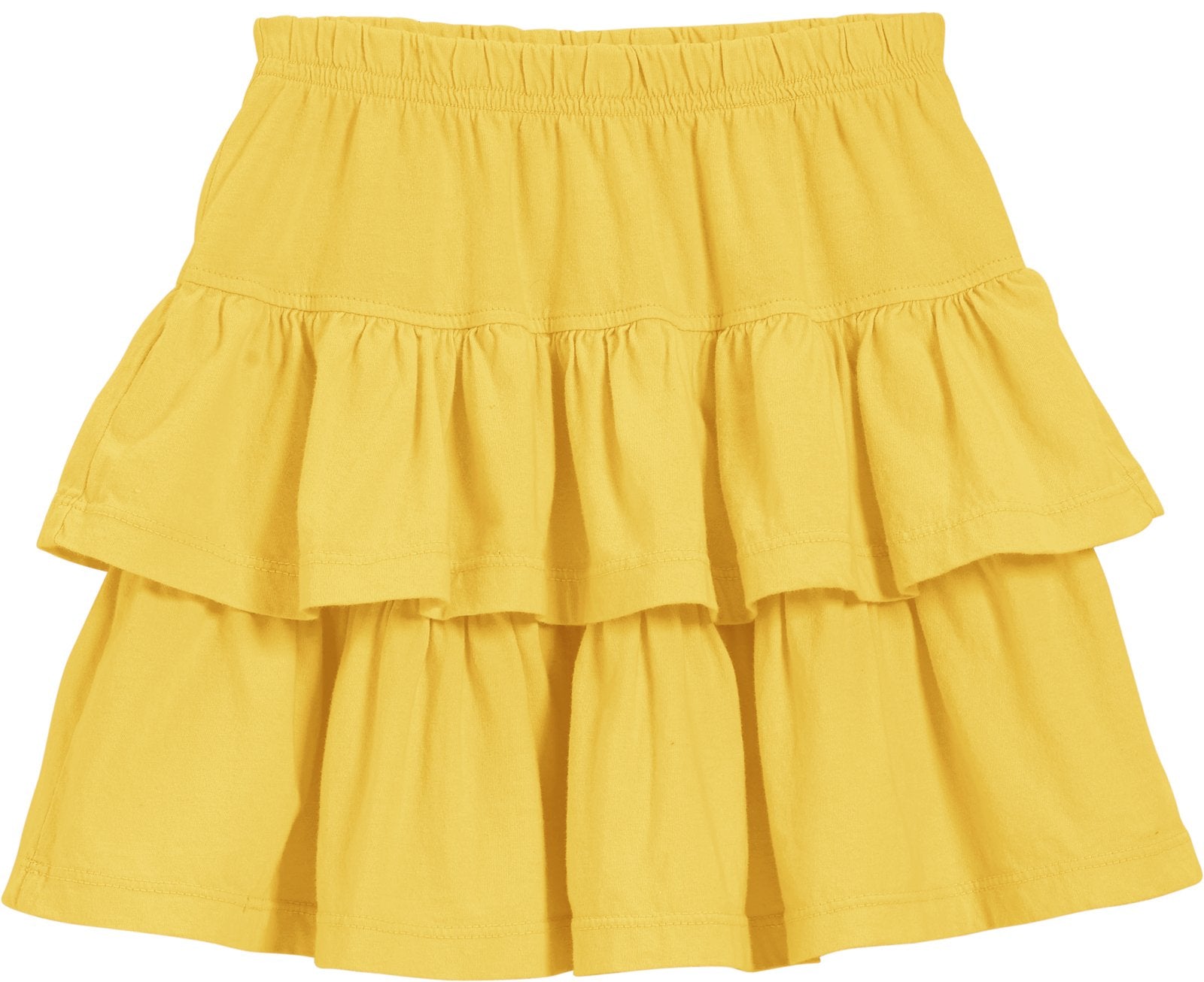 Girls Soft Cotton Jersey Tiered Skirt - City Threads USA