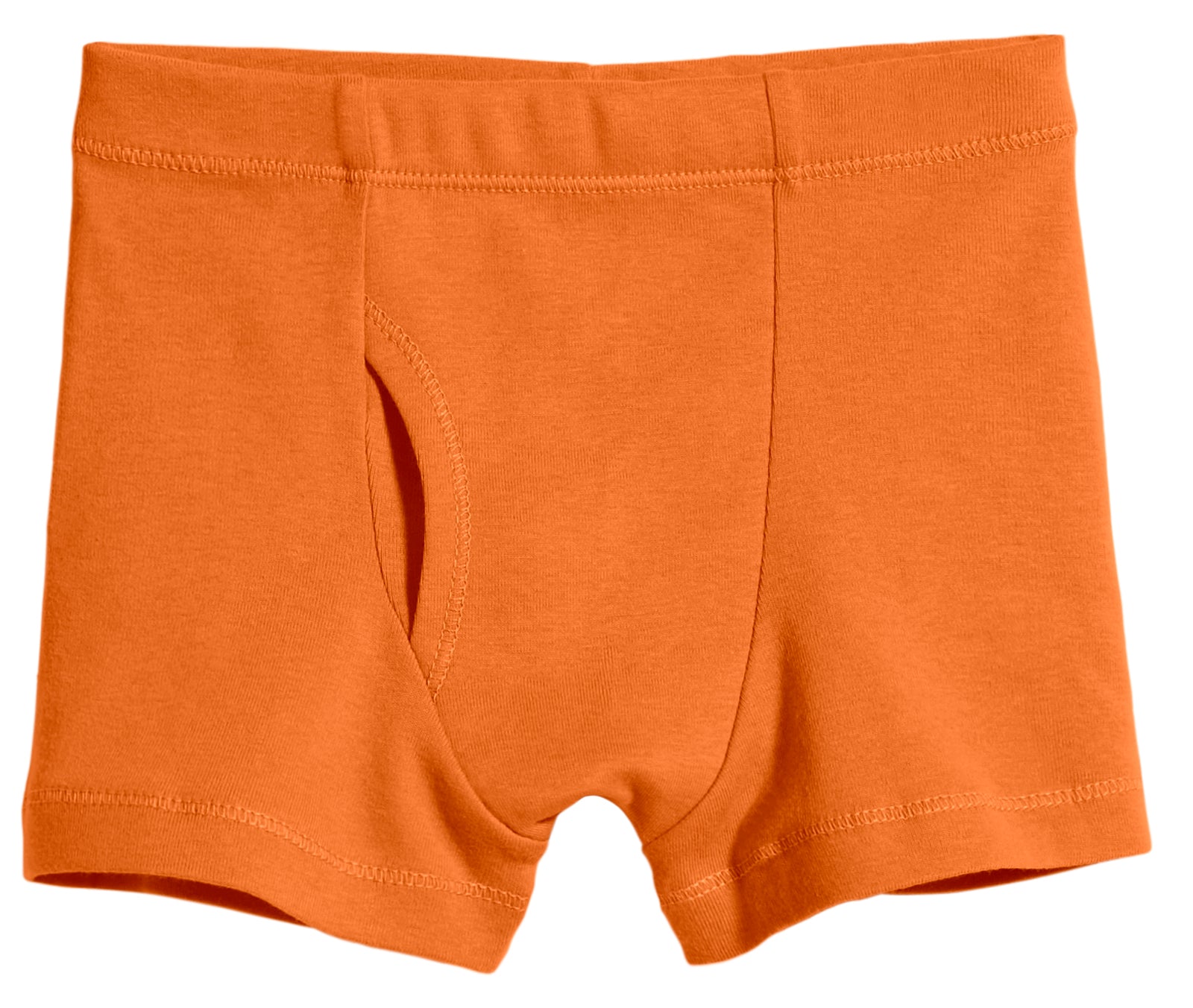 Boys Organic Cotton Boxer Brief | Orange
