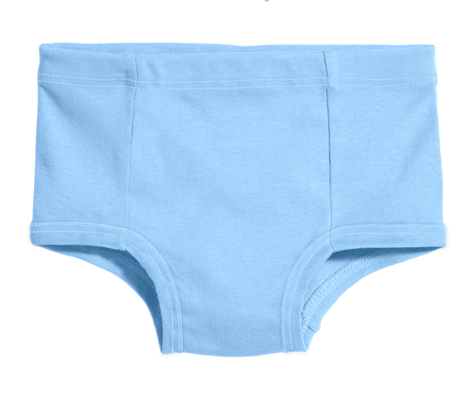 Boys and Girls Soft Cotton Simple Brief | Bright Light Blue