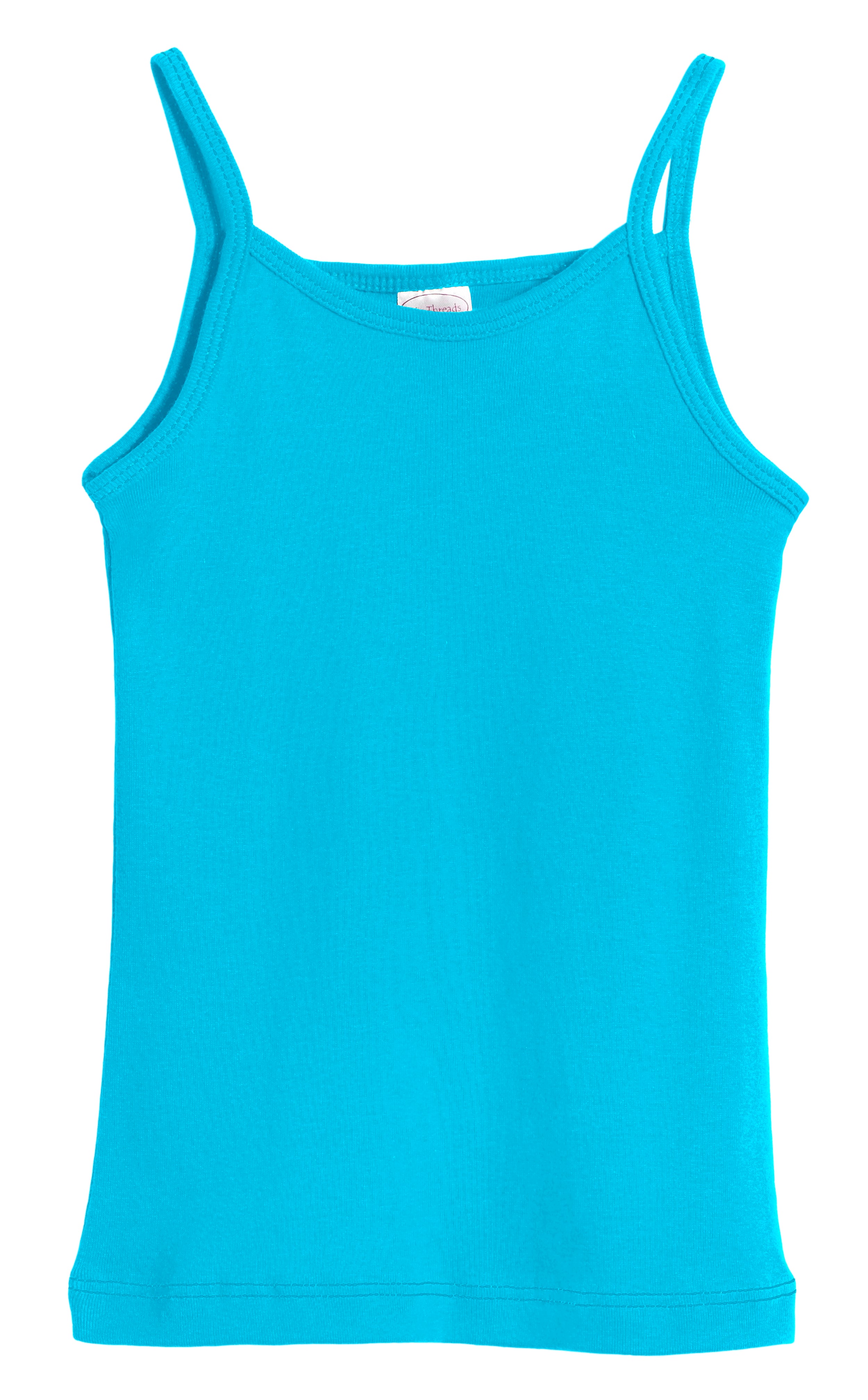 Girls Soft Cotton Camisole  Turquoise - City Threads USA