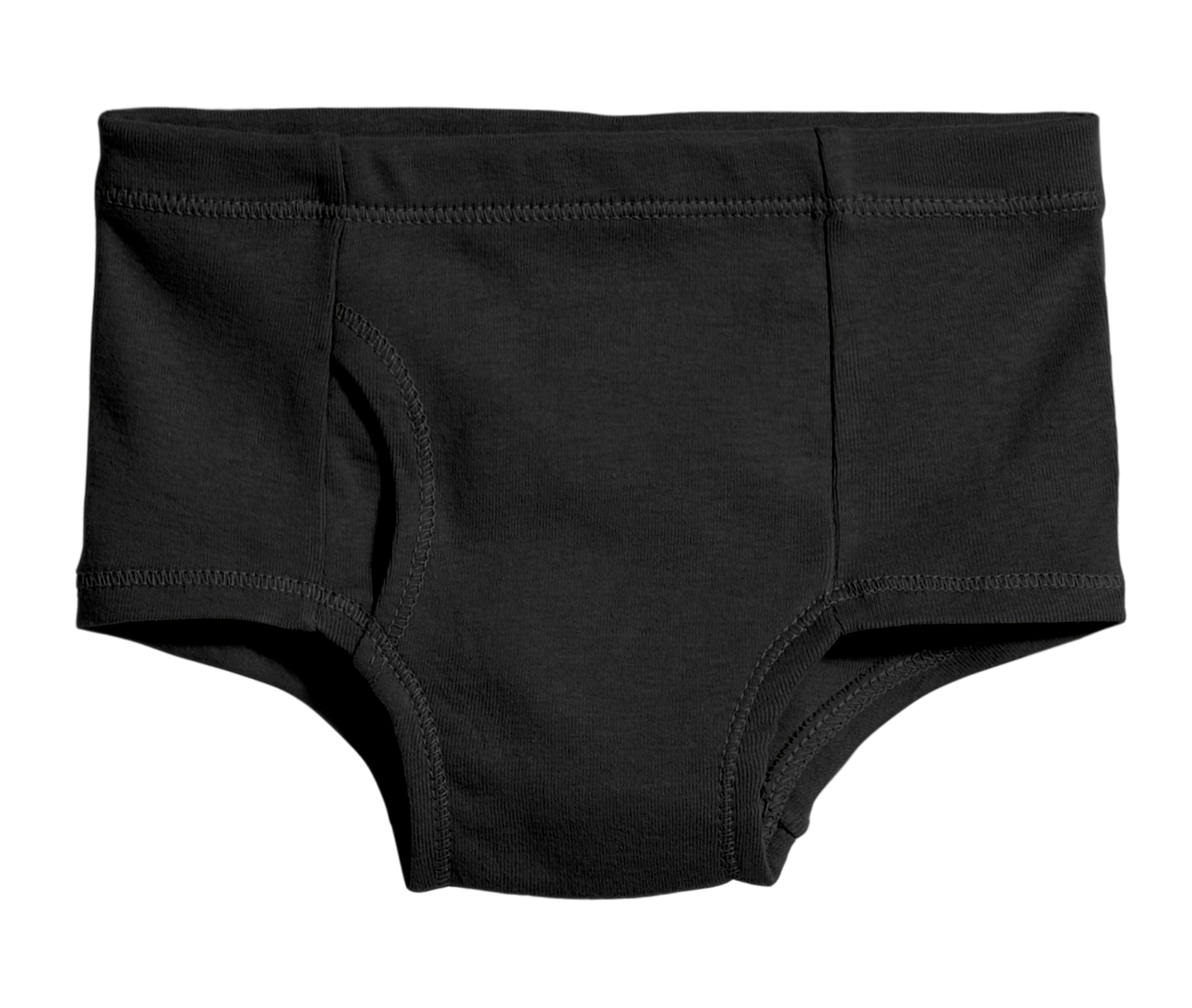 Boys Organic Cotton Brief | Black